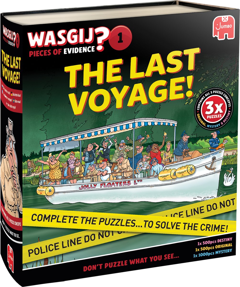 Wasgij Speciale Editie – Pieces of Evidence 1 | The Last Voyage! | 2.000 stukjes